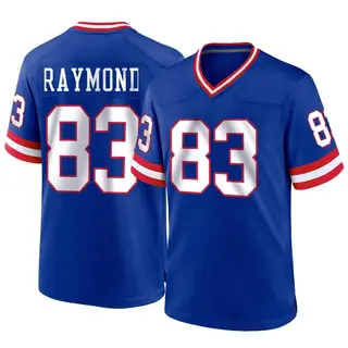 New York Giants Youth Kalif Raymond Game Classic Jersey - Royal