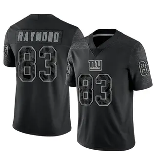 New York Giants Youth Kalif Raymond Limited Reflective Jersey - Black