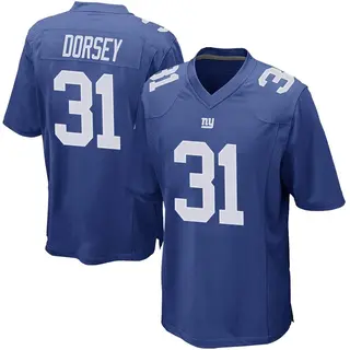 New York Giants Youth Khalil Dorsey Game Team Color Jersey - Royal