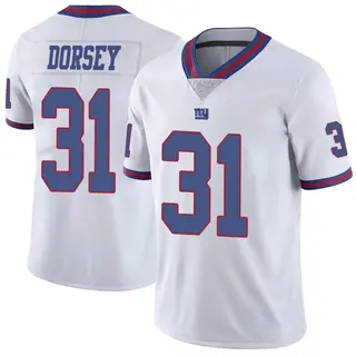 New York Giants Youth Khalil Dorsey Limited Color Rush Jersey - White
