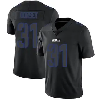 New York Giants Youth Khalil Dorsey Limited Jersey - Black Impact