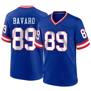 New York Giants Youth Mark Bavaro Game Classic Jersey - Royal