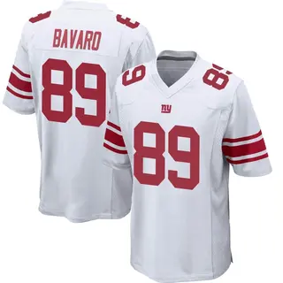 New York Giants Youth Mark Bavaro Game Jersey - White