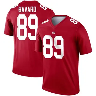 New York Giants Youth Mark Bavaro Legend Inverted Jersey - Red