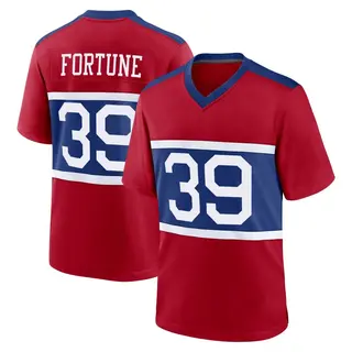New York Giants Youth O'Donnell Fortune Game Century Alternate Jersey - Red