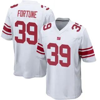 New York Giants Youth O'Donnell Fortune Game Jersey - White