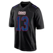 New York Giants Youth Odell Beckham Jr. Game Carbon Fashion Jersey - Black