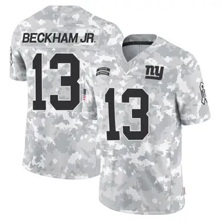 New York Giants Youth Odell Beckham Jr. Limited 2024 Salute to Service Jersey - Arctic Camo
