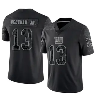 New York Giants Youth Odell Beckham Jr. Limited Reflective Jersey - Black