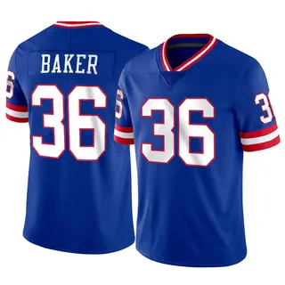 New York Giants Youth Rushawn Baker Limited Classic Vapor Jersey