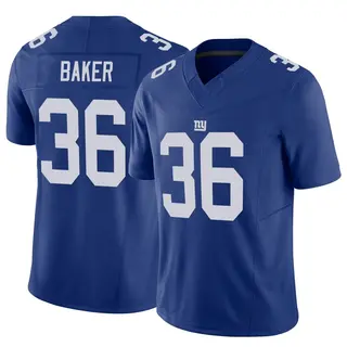 New York Giants Youth Rushawn Baker Limited Vapor F.U.S.E. Jersey - Royal