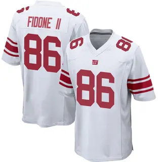 New York Giants Youth Thomas Fidone II Game Jersey - White