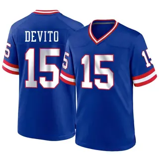 New York Giants Youth Tommy DeVito Game Classic Jersey - Royal
