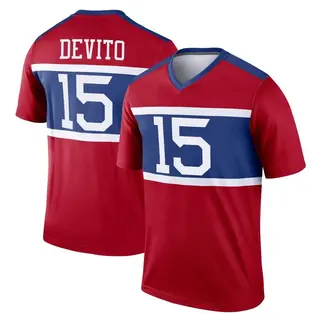 New York Giants Youth Tommy DeVito Legend Century Alternate Jersey - Red