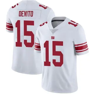 New York Giants Youth Tommy DeVito Limited Vapor Untouchable Jersey - White