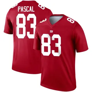 New York Giants Youth Zach Pascal Legend Inverted Jersey - Red
