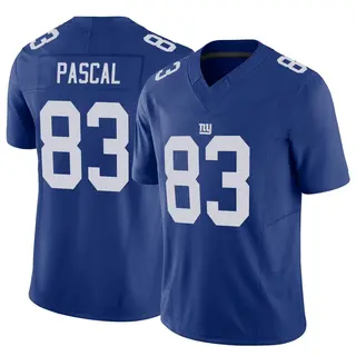 New York Giants Youth Zach Pascal Limited Vapor F.U.S.E. Jersey - Royal