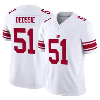 New York Giants Youth Zak DeOssie Limited Vapor F.U.S.E. Jersey - White